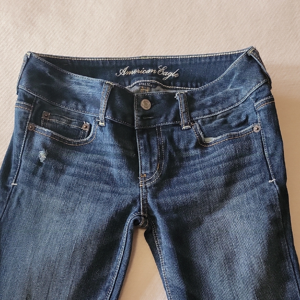 American Eagle Outfitters Women's Indigo Skinny Jeans